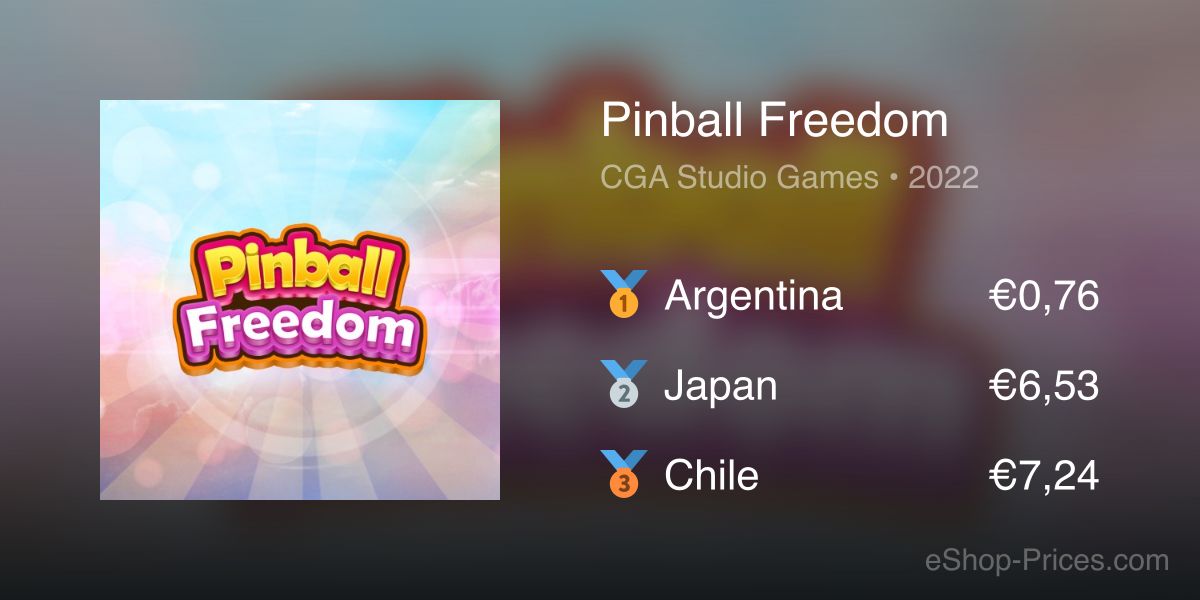 Pinball Freedom | Cheapest eShop Price