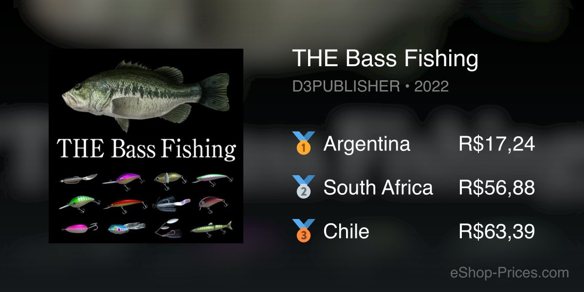 D3 Publisher - The Bass Fishing for Nintendo Switch