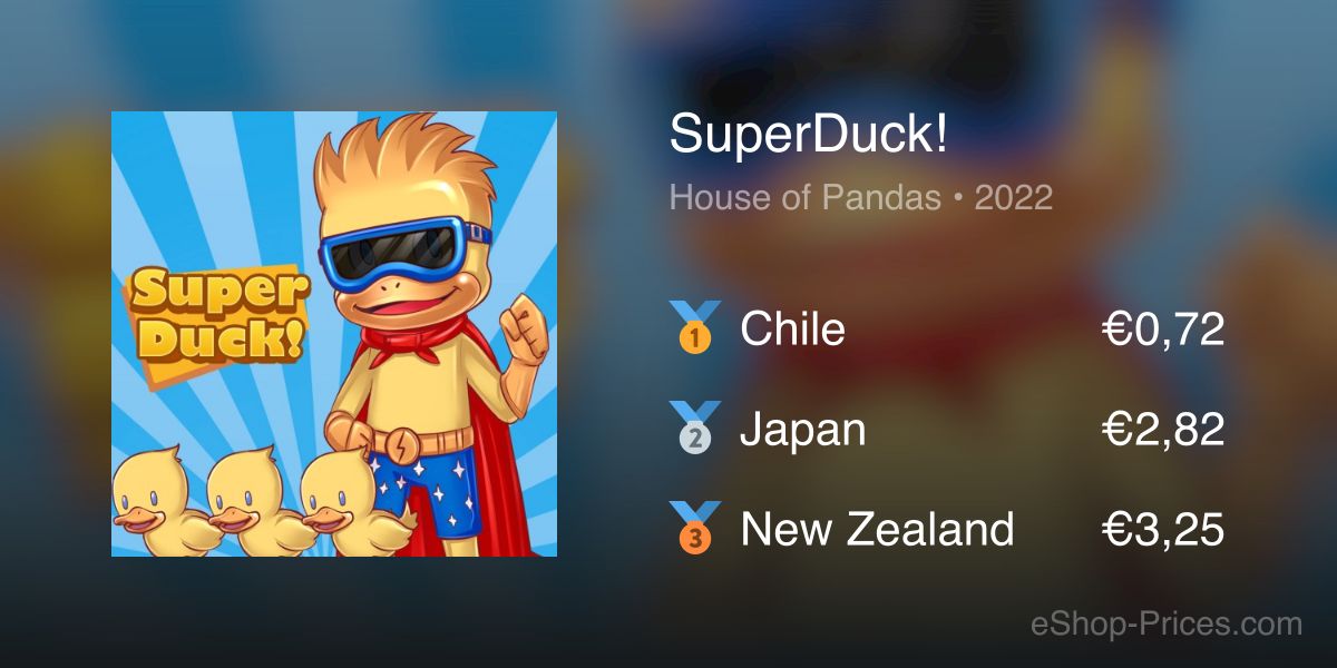 SuperDuck! | Cheapest eShop Price