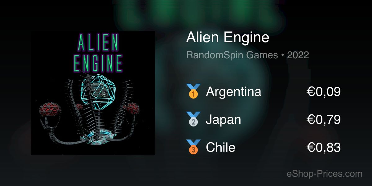 Alien Engine | Cheapest eShop Price