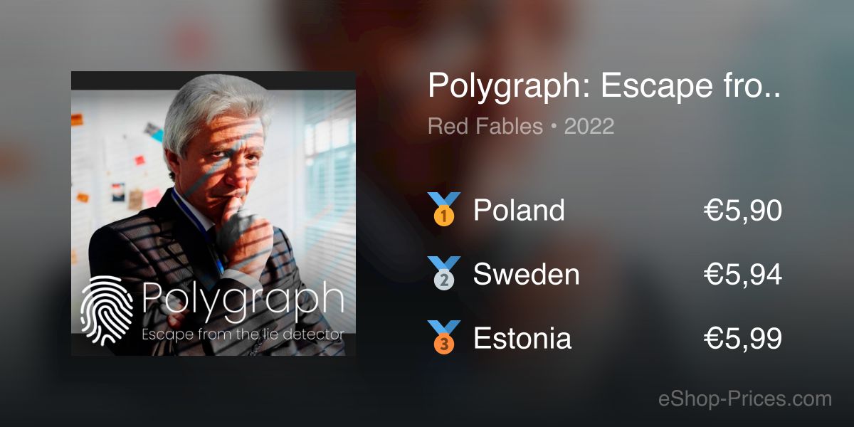 Polygraph: Escape from the Lie Detector | Cheapest eShop Price